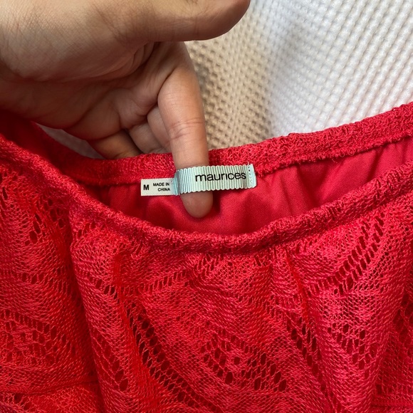 Strapless Lace Mini Dress - Picture 6 of 6